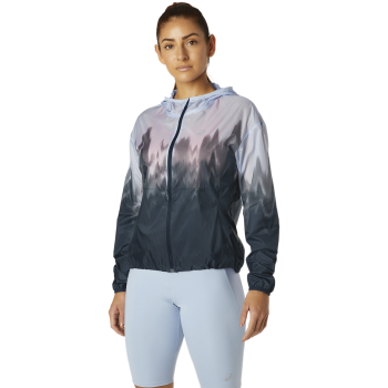 Asics KASANE JACKET GPX LITE, ženska jakna za trčanje, siva