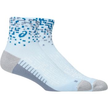 Asics PERFORMANCE RUN SOCK QUARTER, muške čarape za trčanje, plava