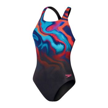 Speedo DIGI PLMT MDLT AF, ženski kupaći kostim jednodjelni, višebojno