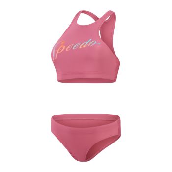 Speedo LOGO VOLLEY 2PC AF, kupaće, roza