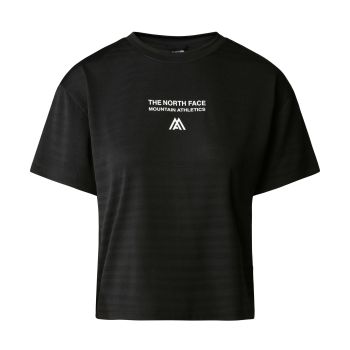 The North Face W MA S/S TEE, ženska majica za planinarenje, crna