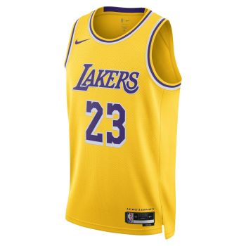 Nike LAL MNK DF SWGMN JSY ICN 22, muški košarkaški dres, žuta