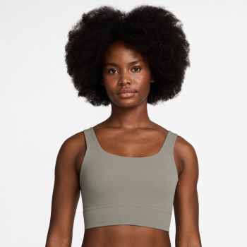 Nike W NK ALATE ELLIPSE LL BRA, ženski sportski top, zelena