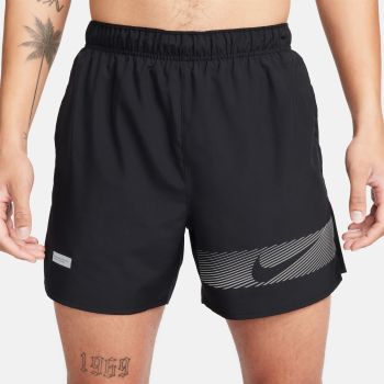 Nike M NK CHALLENGER 5BF SHRT FLASH, muške kratke hlače za trčanje, crna