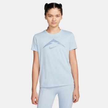 Nike W NK TRAIL TEE, ženska majica za trčanje, plava