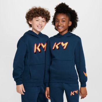 Nike KM K NK CLUB FLC HDY, dječji pulover, plava