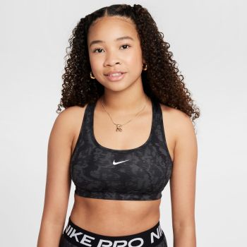 Nike G NK SWSH REV AOP BRA, dječji top, crna