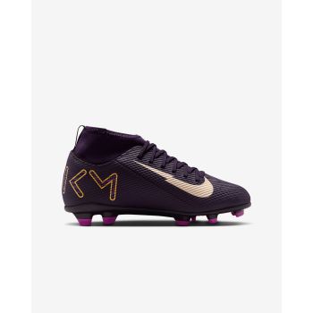 Nike JR SUPERFLY 10 CLUB KM FG/MG, dječje kopačke za nogomet, ljubičasta