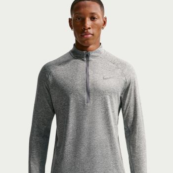 Nike M NK DF STRIDE HZ MIDLAYER, muški puli za trčanje, siva