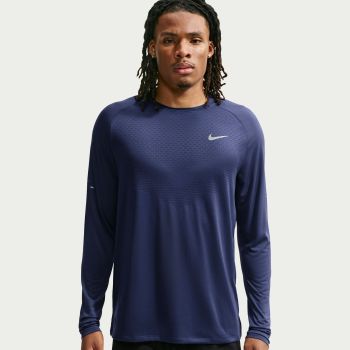 Nike M NK DFADV STRIDE LS TOP, muška majica za trčanje, plava