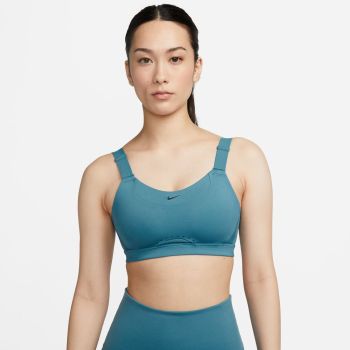 Nike W NK DF ALPHA BRA, ženski sportski top, plava