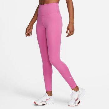 Nike W NK ONE DF HR TGHT, ženske tajice za fitnes, roza