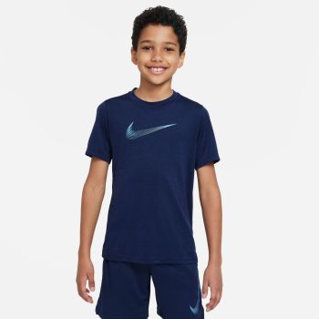 Nike B NK DF HBR SS TOP, dječja majica, plava