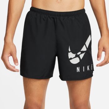 Nike M NK DF CHLNR SHRT 5BF RUN DVN, muške kratke hlače za trčanje, crna