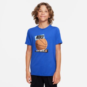 Nike B NSW TEE BASKETBALL BALL FA22, dječja majica, plava