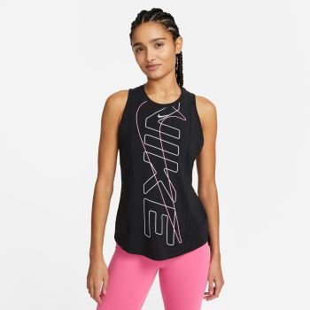 Nike W NK ONE LUXE DF STD TANK GRX, majica, crna