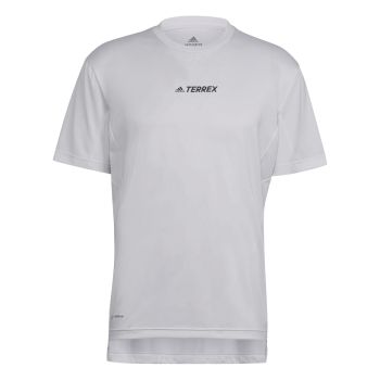adidas MT TEE, muška majica za planinarenje, bijela