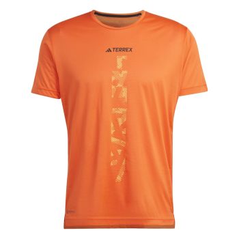 adidas AGR SHIRT, muška majica za planinarenje, narančasta