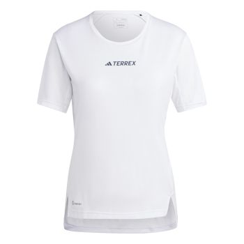 adidas W MT TEE, ženska majica za planinarenje, bijela