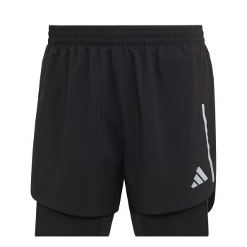 Adidas D4R SHORT 2IN1, muške kratke hlače za trčanje, crna