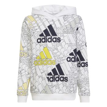 adidas U BL LOGO SWEAT, dječji pulover, bijela