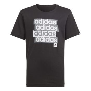 Adidas B LIN REPEAT, dječja majica, crna