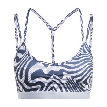 adidas YGA ESS LS AOP, ženski sportski top, plava
