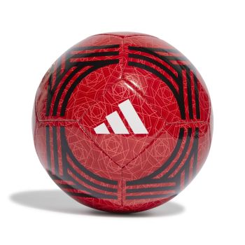 Adidas MUFC CLB HOME, nogometna lopta, crvena