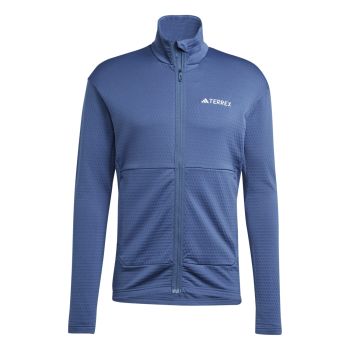 Adidas MT LT FL FZ JA, muški pulover za planinarenje, plava