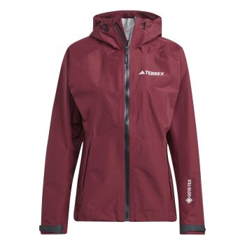 Adidas W XPR GOR PAC J, ženska jakna za planinarenje, crvena