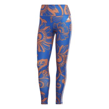 Adidas FARM LEGGINGS, ženske tajice za fitnes, plava