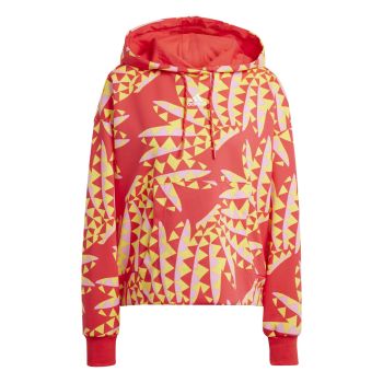 Adidas FARM HOODIE, ženski pulover, crvena