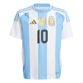 Adidas AFA H MESSI Y D, dječji nogometni dres, bijela