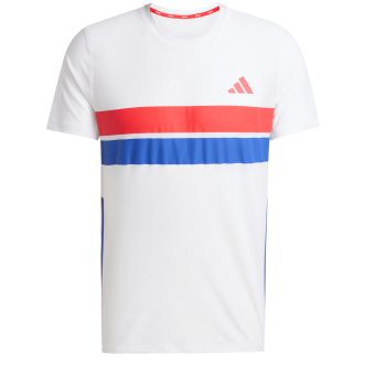 Adidas ADIZERO R TEE M, muška majica za trčanje, bijela