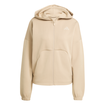 Adidas W FI SL FZ HD, ženska jakna, bež