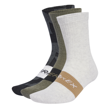 Adidas TRX MT SCK 3PP, muške planinarske čarape, višebojno