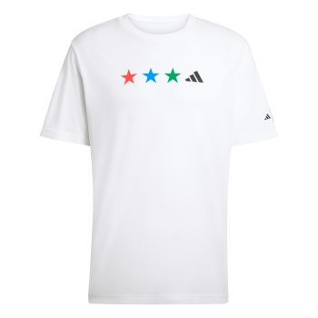 Adidas M FTB WC MAP T, muška majica, bijela