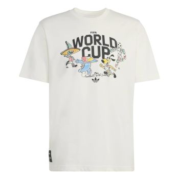 Adidas MASCOT TEE ALL, muška majica, bijela