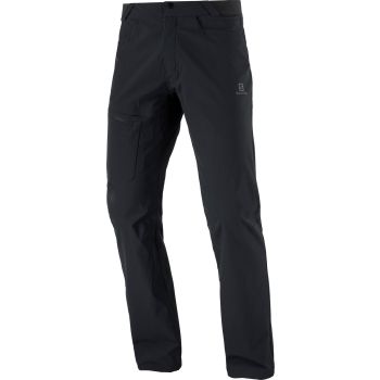 Salomon WAYFARER PANTS M, muške planinarske hlače, crna