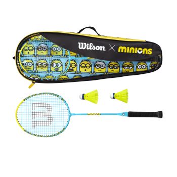 Wilson MINIONS 2.0 BADMINTON SET, set badminton, crna