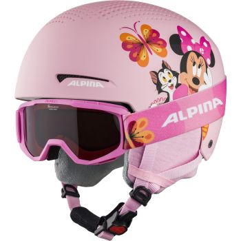 Alpina ZUPO DISNEY SET, dječja skijaška kaciga, ljubičasta