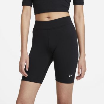 Nike W NSW ESSNTL MR BIKER SHORT, ženske tajice, crna