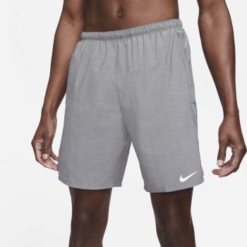 Nike M NK DF CHALLENGER SHORT 9BF, muške kratke hlače za trčanje, siva