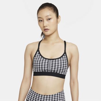 Nike DRI-FIT INDY ICON CLASH T-BACK SPORTS BRA, ženski sportski top, crna