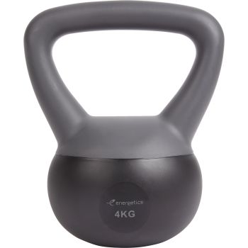 Energetics SOFT KETTLEBELL, utezi fitnes, crna