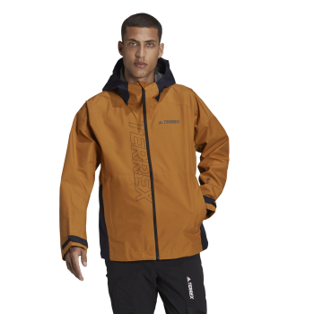 adidas GTX PACLITE J, muška jakna za planinarenje, smeđa