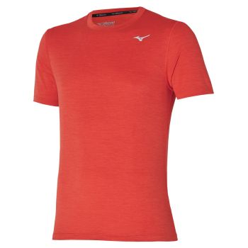Mizuno IMPULSE CORE TEE, muška majica za trčanje, crvena