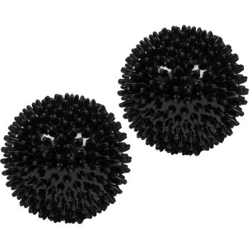 Energetics KNOBBED BALLS PAIR, masažna lopta, crna