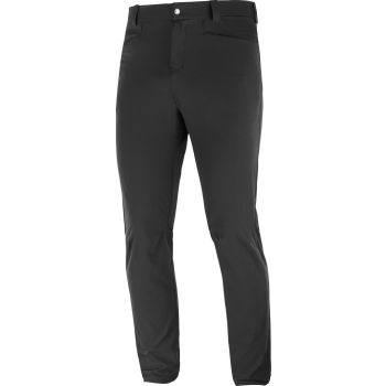 Salomon WAYFARER TAPERED PANTS M, muške planinarske hlače, crna