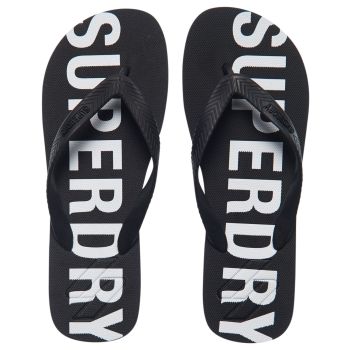 Superdry CODE ESSENTIAL FLIP FLOP, japanke, crna